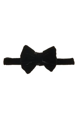 TOM FORD Fluid Velvet Bow Tie in Black at Nordstrom