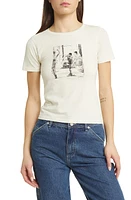 GOLDEN HOUR Ballet Dancers Sketch Cotton Graphic T-Shirt Washed Marshmallow at Nordstrom,