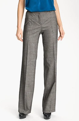 BOSS Black 'Tamuna 2' Trousers in Black Fantasy at Nordstrom, Size 8