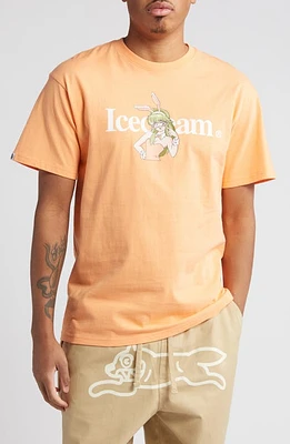 ICECREAM Running Dog Glasses Cotton Graphic T-Shirt Cantaloupe at Nordstrom,