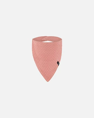 Deux Par Deux Baby Girl's Organic Cotton Pointelle Knit Bib Old Rose at Nordstrom, Size Xx-Small