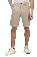 Lucky Brand Stretch Twill Flat Front Shorts at Nordstrom,