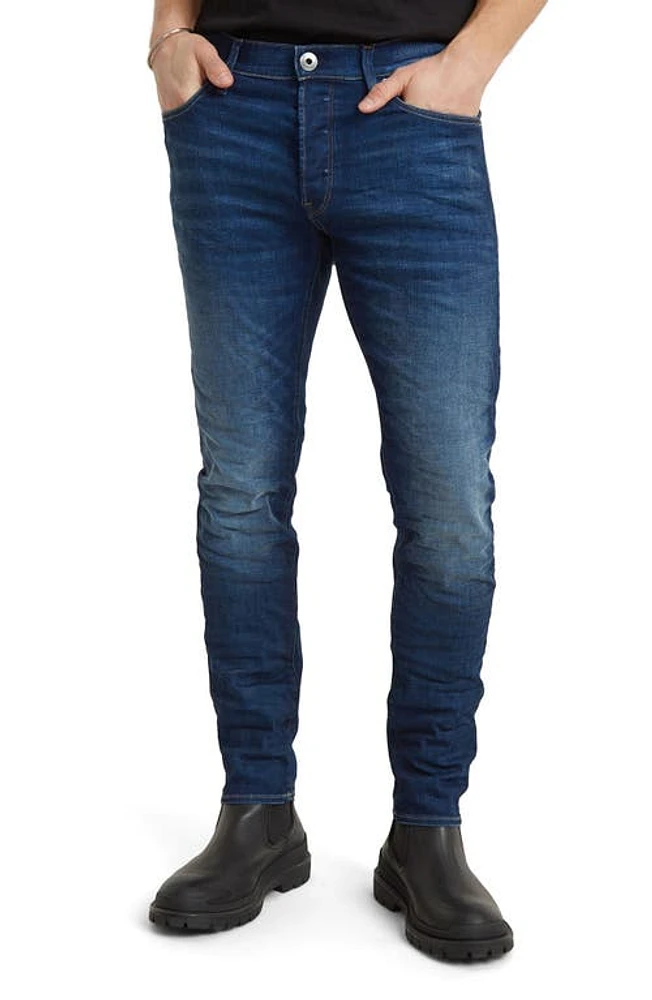 G-STAR 3301 Slim Fit Jeans Worker Blue Faded at Nordstrom, X 32