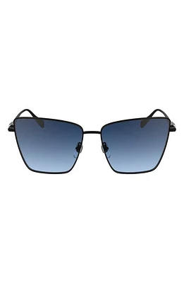 Longchamp 55mm Gradient Square Sunglasses in Black at Nordstrom