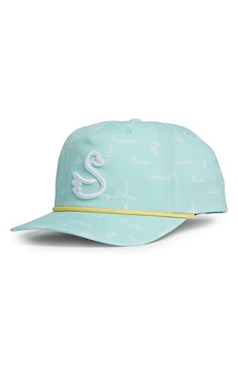 Swannies Larsen Baseball Cap in Aqua at Nordstrom