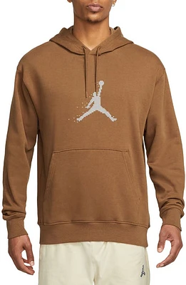 Jordan Essentials Holiday Pullover Hoodie British Tan/Sail at Nordstrom,