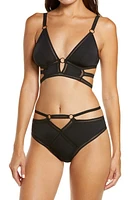 Hauty Along the Lines Bra & High Waist Panties Set at Nordstrom,