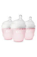 Olababy 3-Pack GentleBottle -Ounce Baby Bottles in Rose at Nordstrom