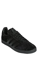 adidas Gazelle Sneaker Black/Black at Nordstrom,