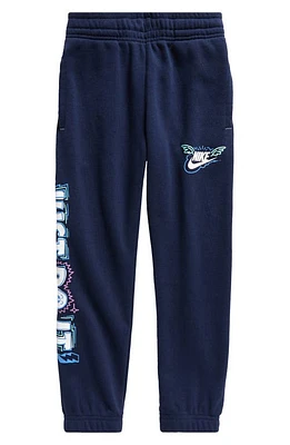 Nike Kids' Art of Play Graphic Sweatpants in Midnight Navy at Nordstrom, Size 7