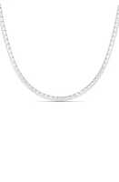 HauteCarat Lab Created Diamond Tennis Necklace in 14K Gold at Nordstrom