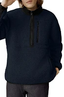 Canada Goose Renfrew Wool Blend Fleece Half Zip Pullover at Nordstrom,