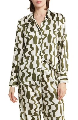 Rails Ledger Abstract Print Shirt in Noto at Nordstrom, Size Small