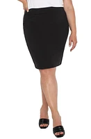 Liverpool Ponte Knit Pencil Skirt Black at Nordstrom,