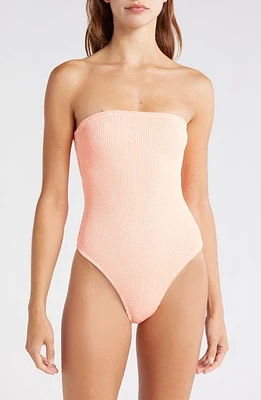 Billabong Summery High Tully One-Piece Swimsuit Peach Tart at Nordstrom,