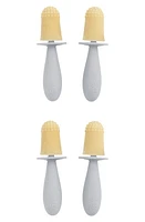 ezpz Tiny Pops 2-Pack Silicone Ice Pop Molds in Pewter at Nordstrom