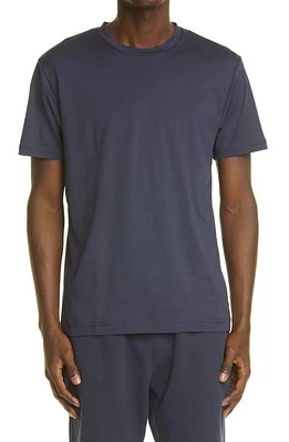 Sunspel Riviera Organic Cotton T-Shirt in Navy at Nordstrom, Size Xx-Large