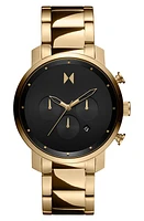 MVMT Chronograph Bracelet Watch, 45mm in Gold at Nordstrom