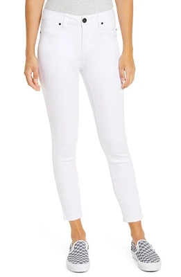 1822 Denim Ankle Skinny Jeans White at Nordstrom,