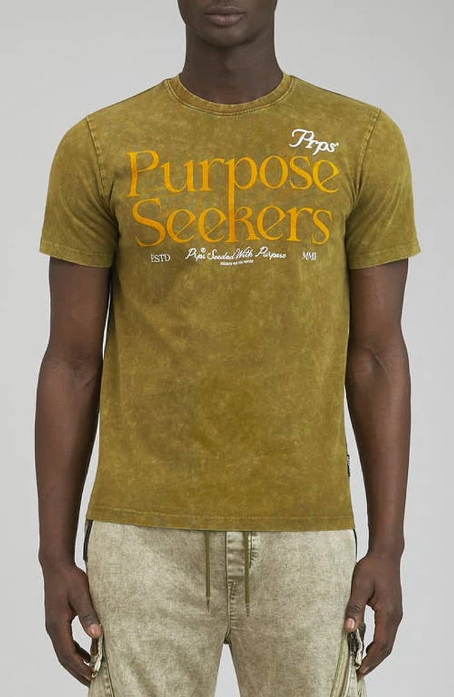 PRPS Cascade Flocked Graphic T-Shirt at Nordstrom,