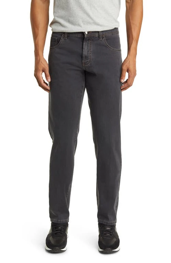 Canali Trim Fit Stretch Jeans Grey at Nordstrom, Eu