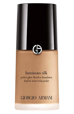 ARMANI beauty Luminous Silk Natural Glow Foundation in 6 Medium/olive at Nordstrom