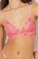 Etam Fraicheur Triangle Bra Candy-Pink at Nordstrom,