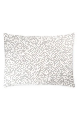 Matouk Cora MatelassÃ Pillow Sham in Natural/White at Nordstrom, Size King