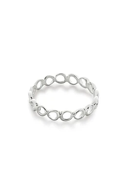 Monica Vinader Nura Sterling Silver Open Stacking Ring at Nordstrom,