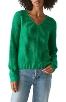 Michael Stars Kelsie V-Neck Sweater Kelly at Nordstrom,