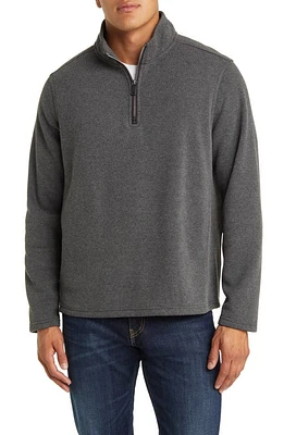 Rainforest Brushed Knit Quarter Zip Pullover Heather at Nordstrom,