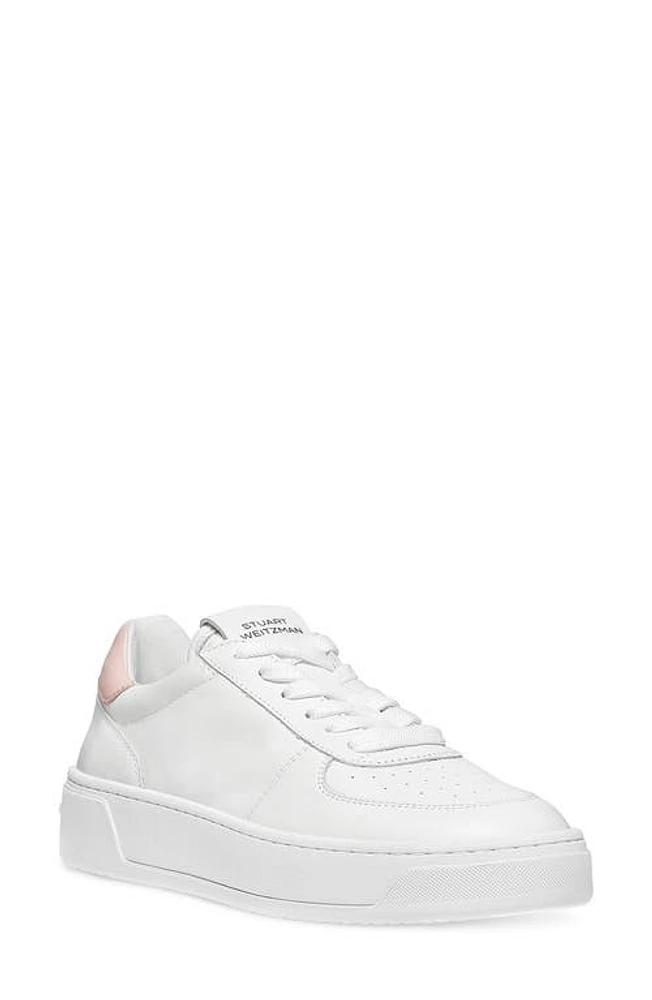 Stuart Weitzman Courtside Sneaker Leather at Nordstrom,