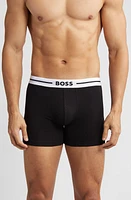 BOSS Boxer Briefs in Black Multi at Nordstrom, Size Medium