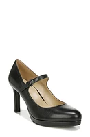 Naturalizer Talissa Platform Pump Black Leather at Nordstrom,