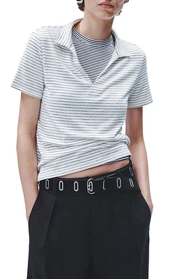 rag & bone Stripe Polo Shirt at Nordstrom,