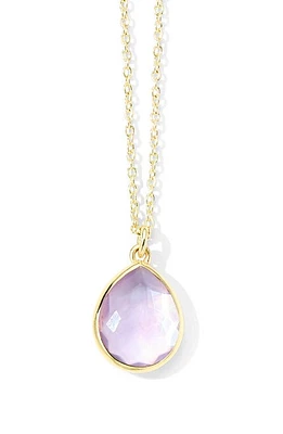 Ippolita Rock Candy Mini Teardrop Pendant Necklace in Gold at Nordstrom, Size 18