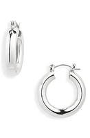 BP. Sterling Silver Dipped Bold Medium Hoop Earrings at Nordstrom