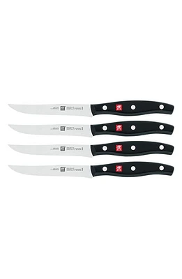 ZWILLING TWIN 4-Piece Signature Steak Knife Set in Stainless Steel at Nordstrom