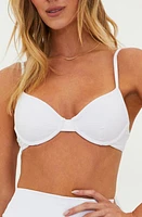 Beach Riot Camilla Underwire Bikini Top White at Nordstrom,