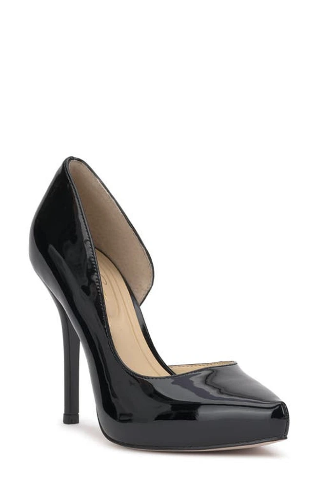 Jessica Simpson Talour Pointed Toe Half d'Orsay Pump at Nordstrom,