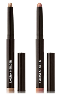 Laura Mercier Caviar Stick Eyeshadow Duo in Nude Rose/Sugar Frost at Nordstrom