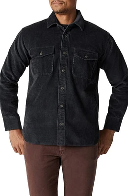 34 Heritage Corduroy Overshirt Charcoal at Nordstrom,