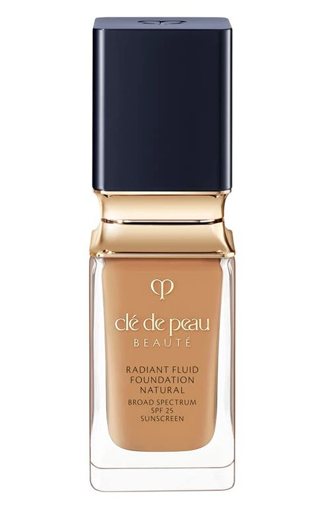 Clé de Peau Beauté Beauté Radiant Fluid Natural Foundation in Bf60 - Deep Tan Buff at Nordstrom