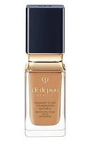 Clé de Peau Beauté Beauté Radiant Fluid Natural Foundation in Bf60 - Deep Tan Buff at Nordstrom