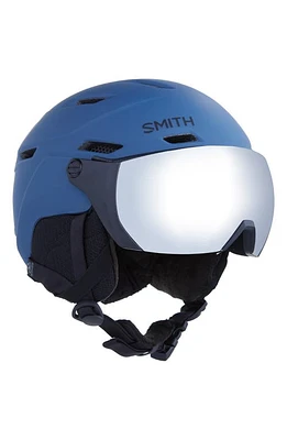 Smith Survey Jr. Kids' Snow Helmet with MIPS in Matte French Navy /Green at Nordstrom