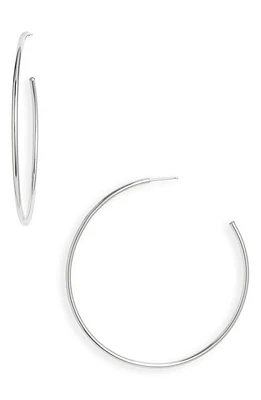 Nashelle Everyday Hoop Earrings in Sterling Silver at Nordstrom