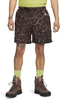 Nike ACG Print Water Repellent Nylon Trail Shorts in Earth/Summit White at Nordstrom, Size Small