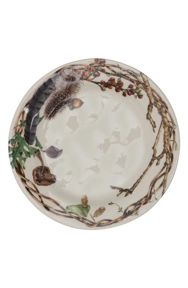 Juliska Set of 4 Forest Walk Ceramic Party Plates in Almond at Nordstrom