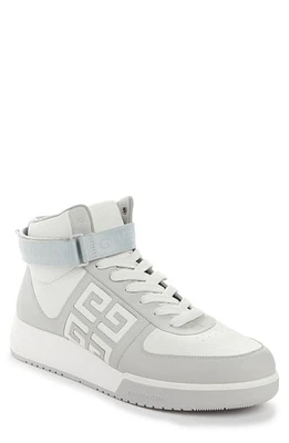 Givenchy G4 High Top Sneaker Grey/White at Nordstrom,