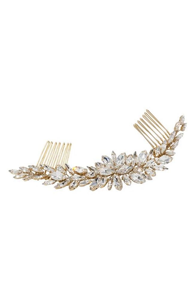 Brides & Hairpins Seona Crystal Halo in Gold at Nordstrom